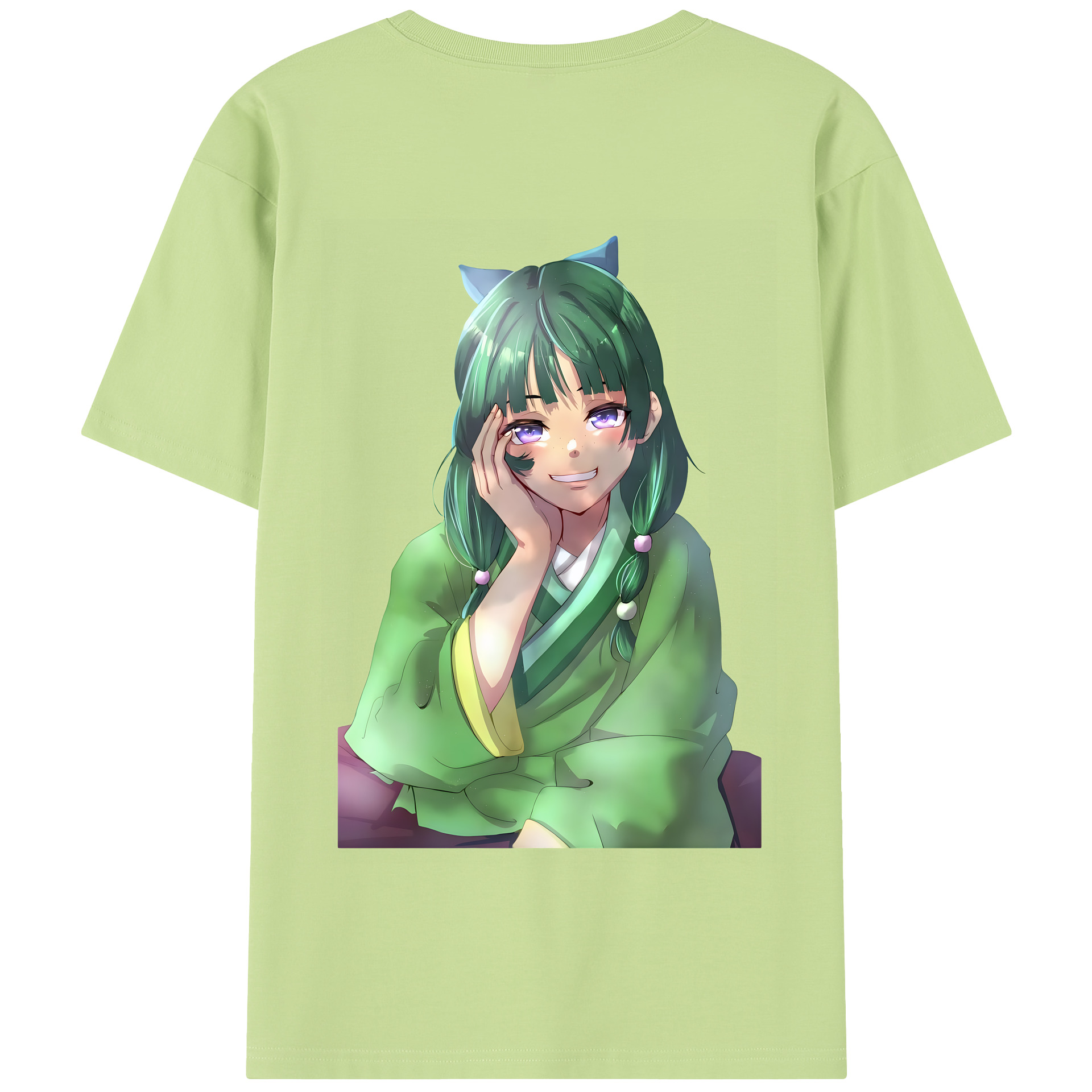 （画像用） 薬屋のひとりごと The Apothecary Diaries 綿100％半袖Tシャツ（背面プリント）